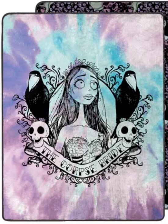 Other - 🎃 Halloween Corpse Bride 60X50 Tie-Dye Double Sided Fleece Blanket